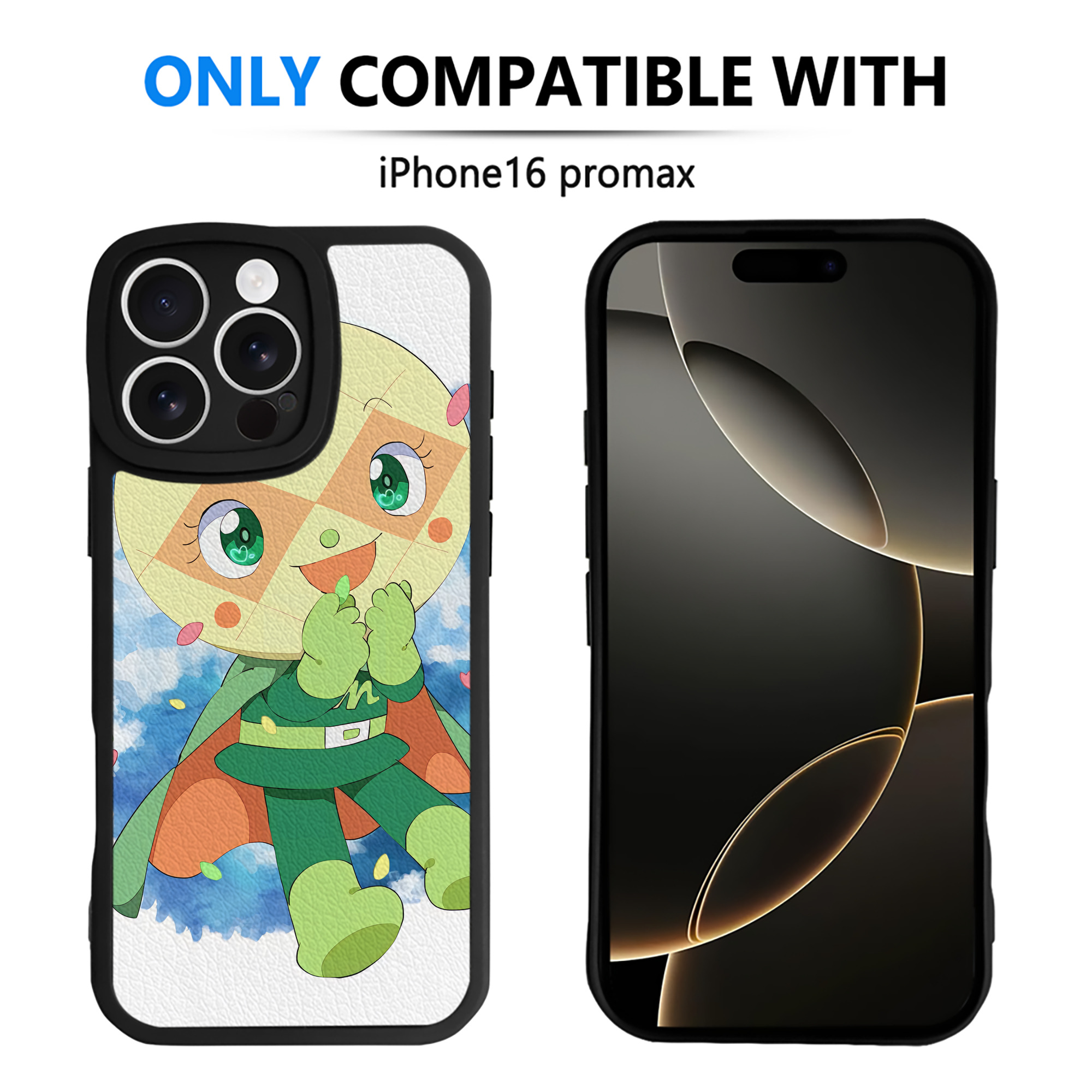 （画像用） アンパンマン Anpanman 【iPhone 16シリーズ対応】シリコンスマホケース（レザー調） 材質：シリコン